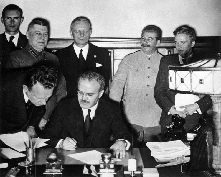 Molotov Ribbentrop Stalin Pacto Nazi Sovietico